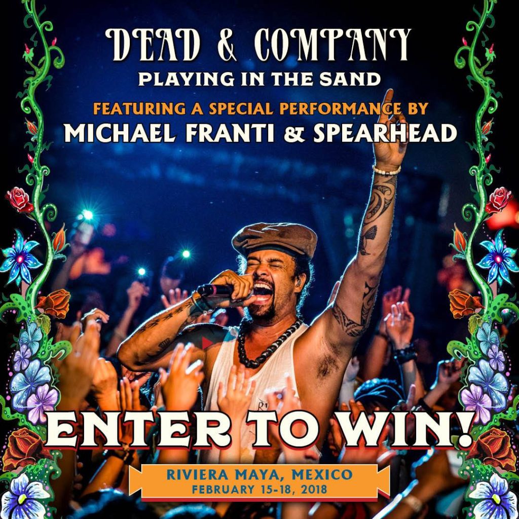 Join us on the beach at ‘Playing in the Sand’ with Dead & Company